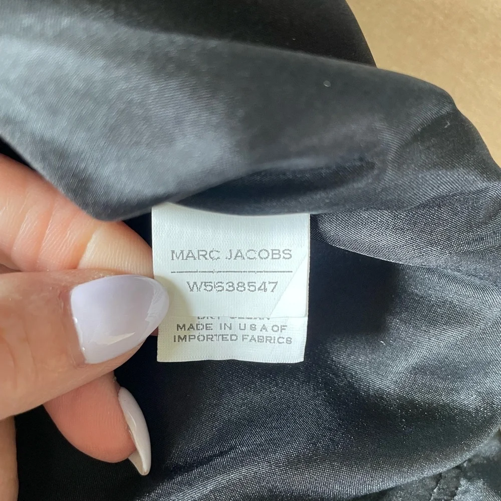 Marc Jacobs Vintage Lace Bustier and Metallic Silk Dress, Lace Straps, Size 0 - Picture 12 of 13